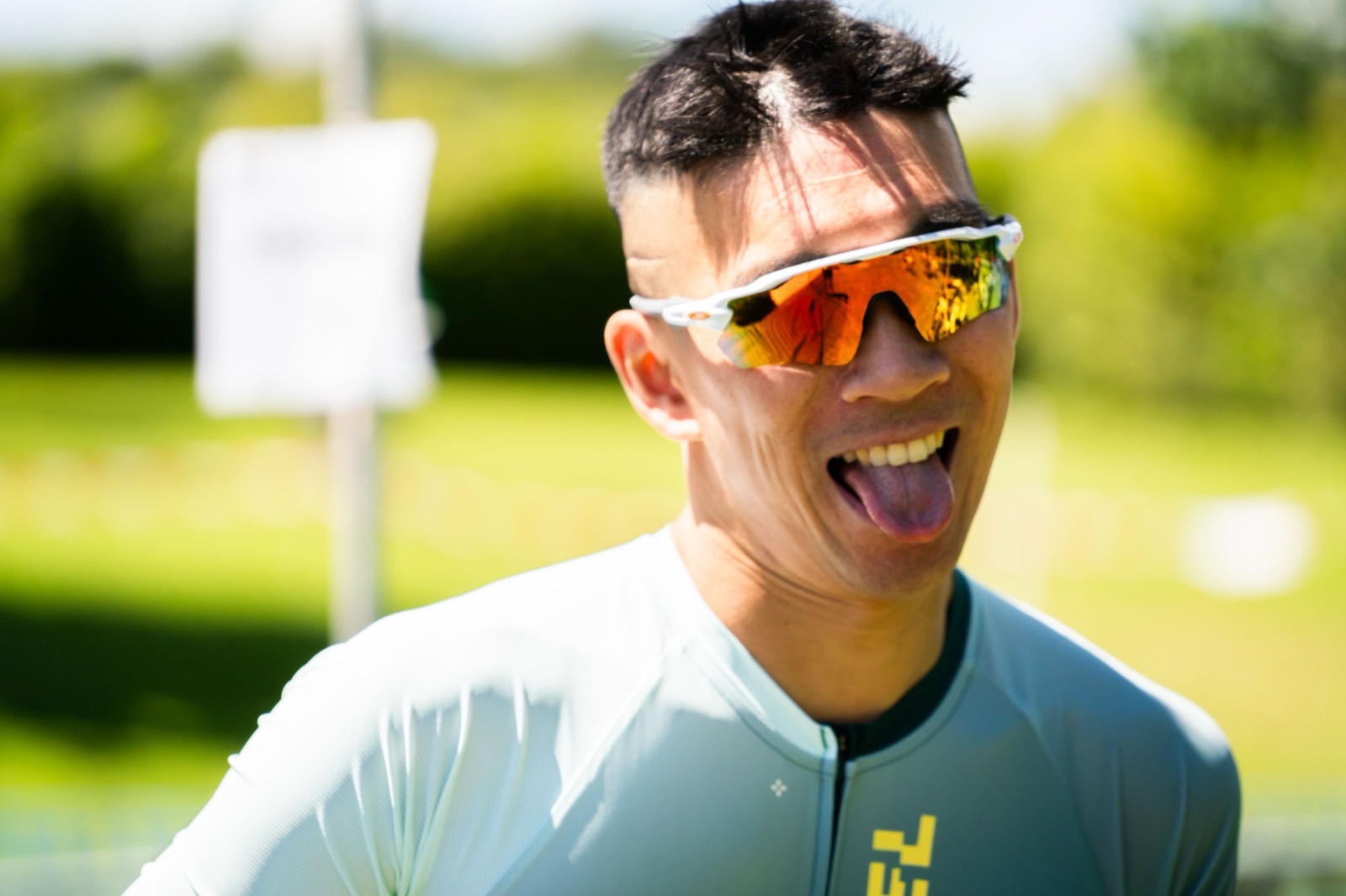 Läufer auf der Strecke des Erich-Fill-Triathlons 2026